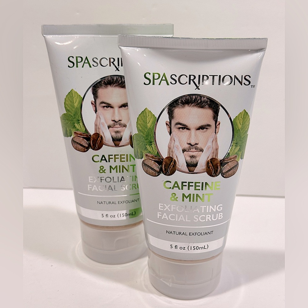Spascriptions Caffeine And Mint Exfoliating Facial Scrub - 5fl. oz.